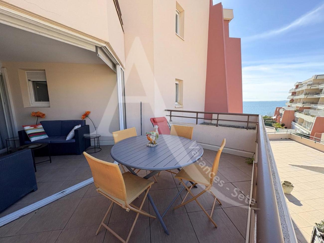 4 Pers, 1 Chambre, Plages Et Commerces A Pied Sète Exterior foto